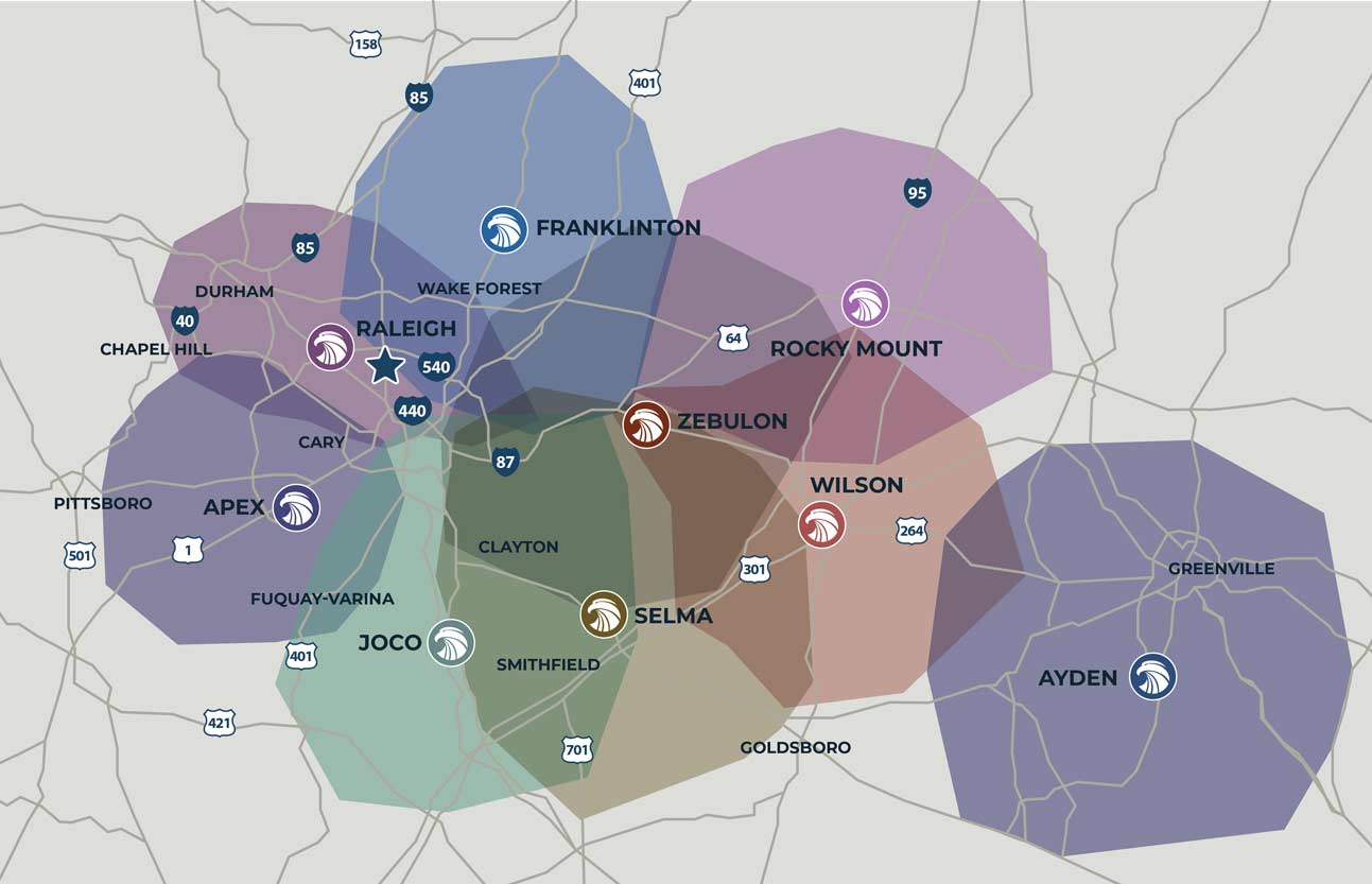 Eagle Rock Map